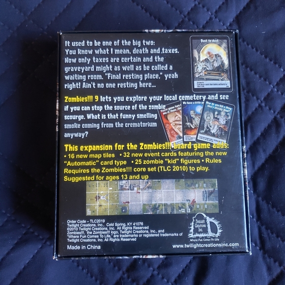 Twilight Creations Zombies base game dice game and 2 expansions (lot of 4) - Picture 6 of 8